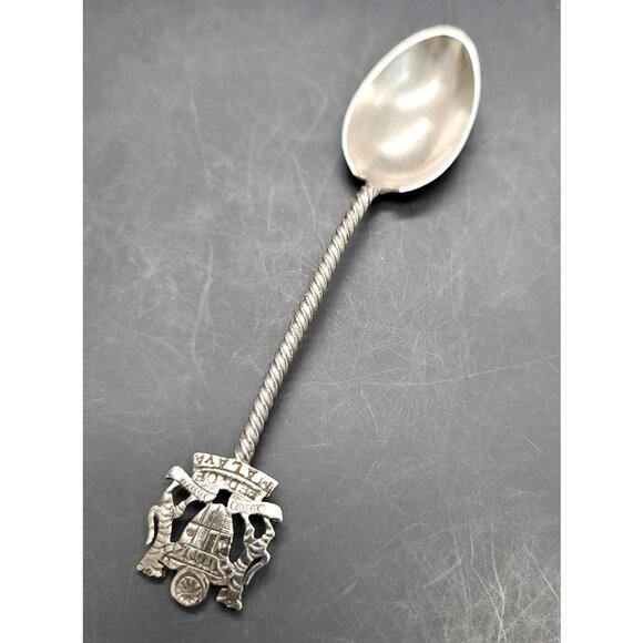 RARE Vintage Federation of Malaya Collectors Spoon Silver Teaspoon BT1068 - Picture 5 of 5